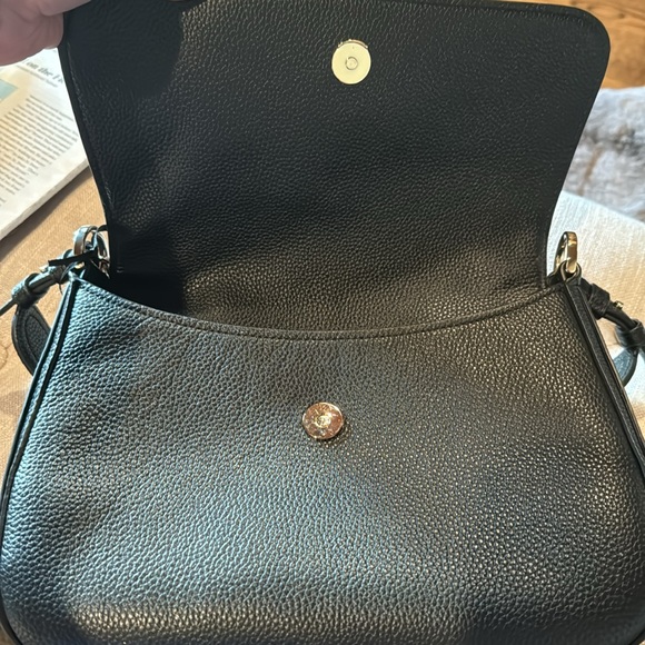 KATE SPADE Hudson Pebbled Leather Medium Flap Shoulder Bag *NEW WITH TAGS* - Picture 10 of 14